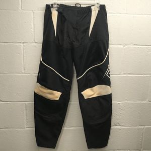 BiLT Blorp 1 Motorcycle Pants Black White - Size 34 Motocross MotoX Dirt Bike